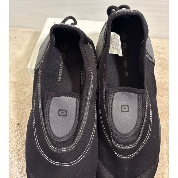 Outbound Water Shoes Mens Black & Gray Size 12 Non-Slip Sole Lightweight Design - Picture 8 of 10